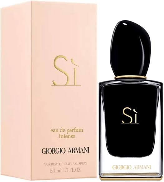 Giorgio Armani Sì Intense Eau de Parfum for Women – 50ml Bold & Sensual Signature Fragrance