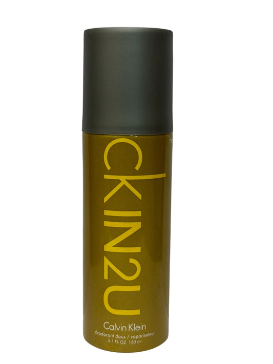 Clavin Klein Ckin2u Men Body Spray Deodorant 150ML Water BASE