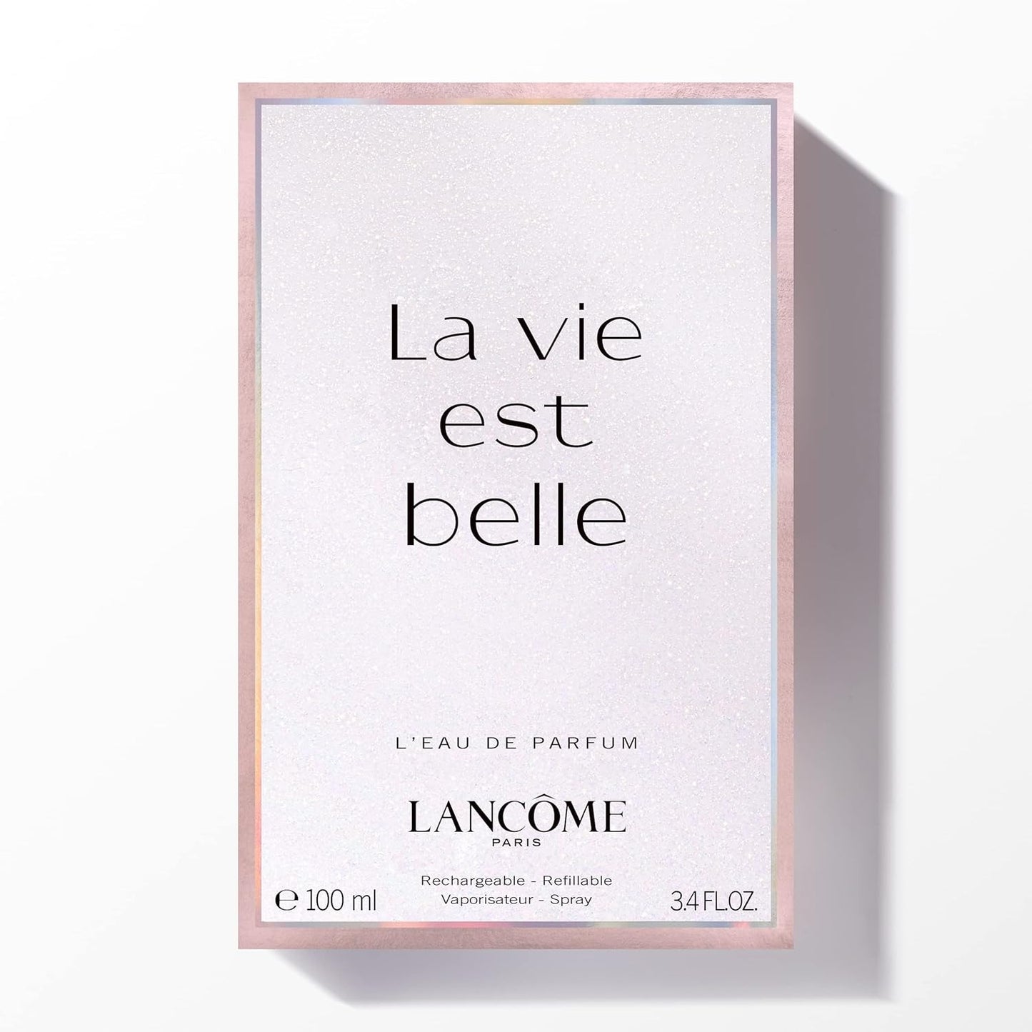 Lancôme La Vie Est Belle Eau De Parfum Spray For women, 100ml (Fruity, Jasmine, Spicy, Wood)