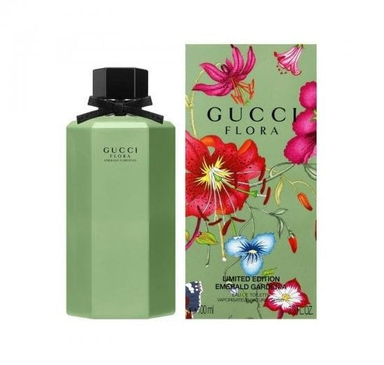 Gucci Flora Emerald Gardenia by Gucci 3.3 oz EDT Spay Womens Perfume 100ml NIB