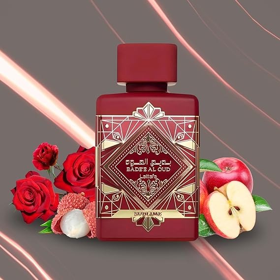 Lattafa Badee Al Oud Sublime EDP 100ml – Long Lasting Fruity and Aromatic Oudh Perfume Unisex