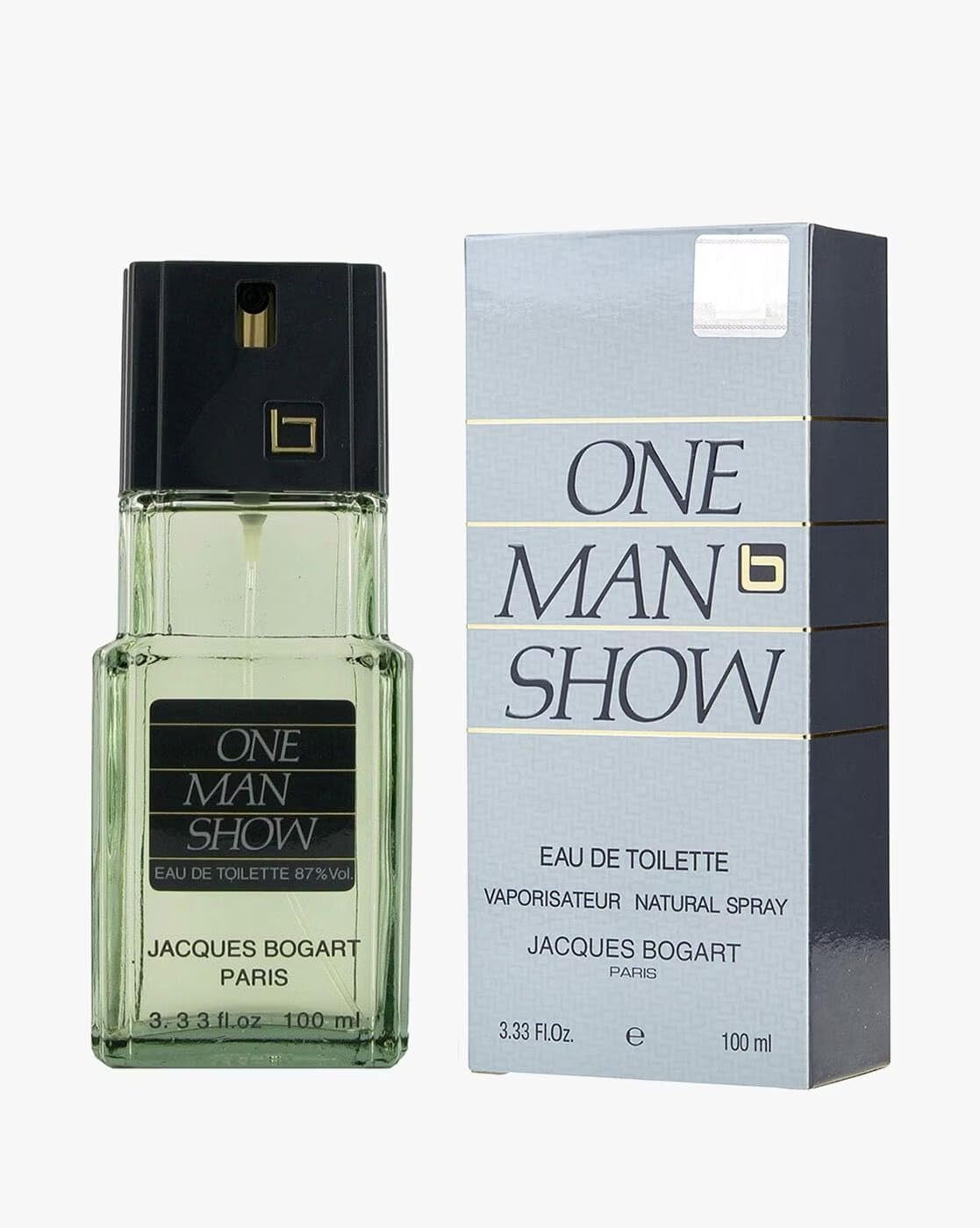 Jacques Bogart One Man Show For Men 3.4 Oz Eau De Toilette Edt Spray - Woody Aromatic 100ml