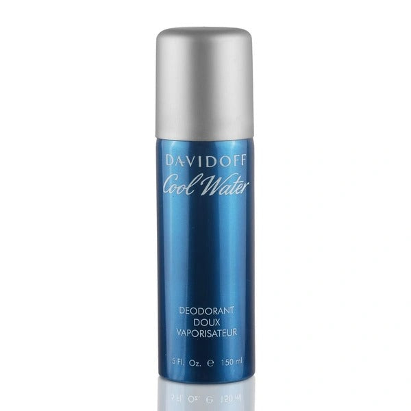 DAVIDOFF COOL WATER for Men Deodorant Body Spray 150ml water base