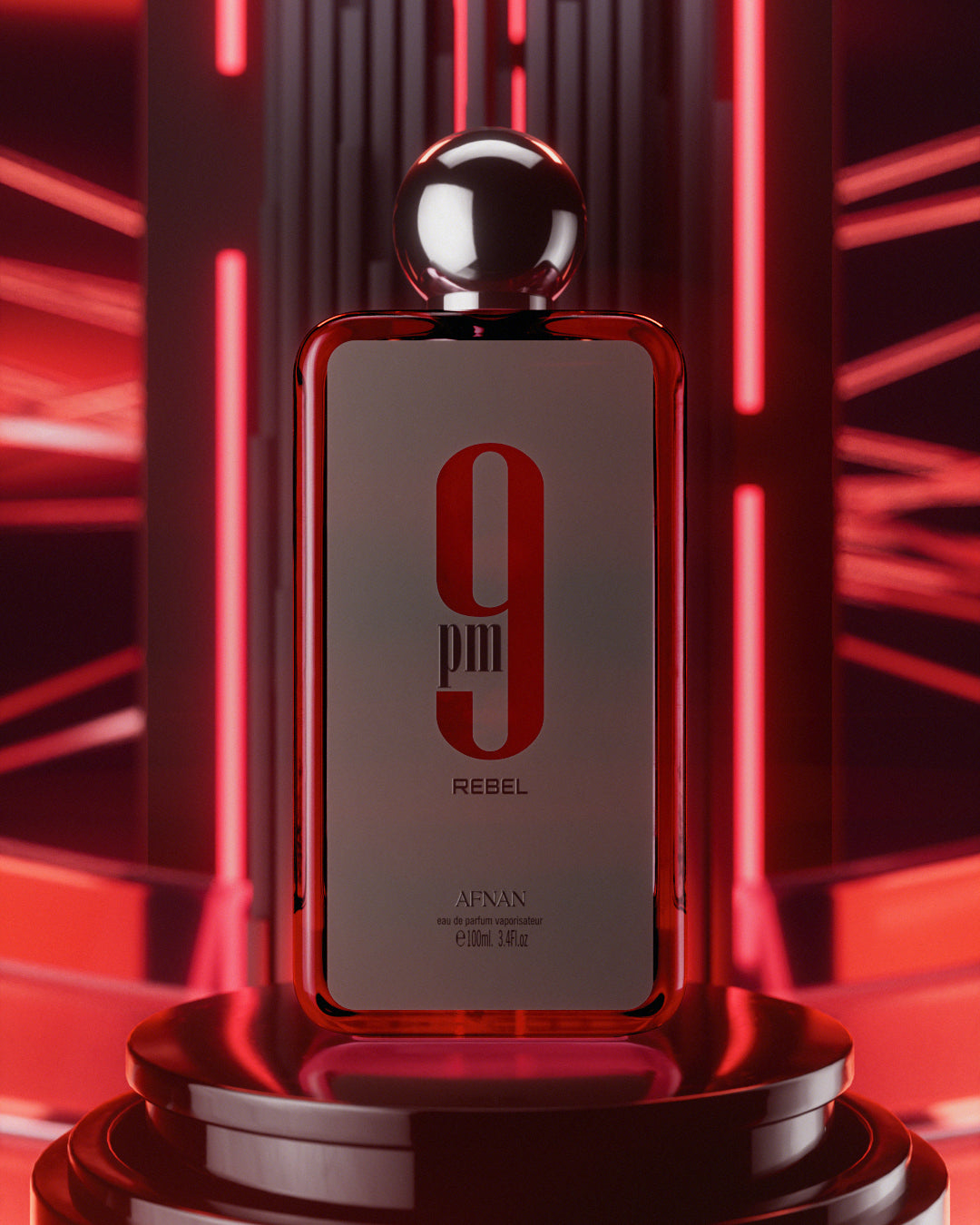 Afnan Rebel Eau De Parfum – 100ml Long Lasting Luxury Arabic Fragrance