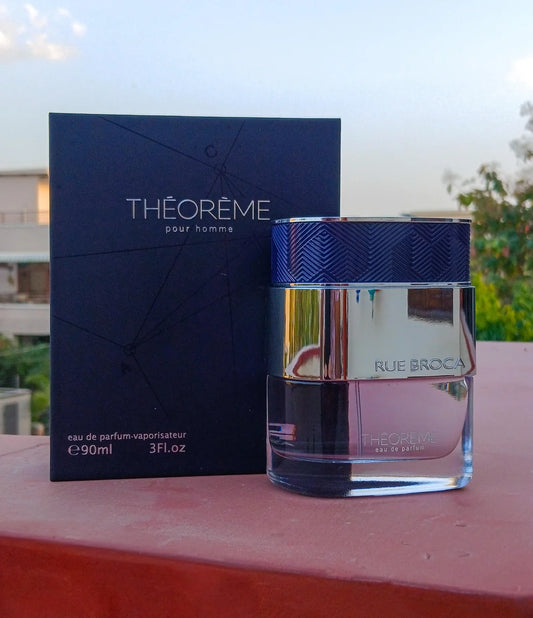 Afnan Rue Broca Theoreme Eau De Parfum for Men – 90ml Luxury Arabic Scent