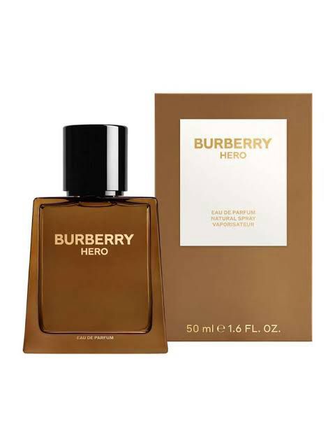 Burberry Hero Eau de Parfum for Men Woody Spicy Masculine Scent 50ml
