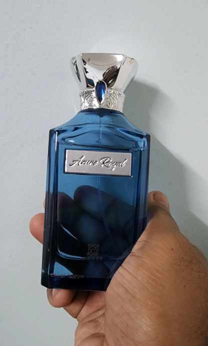 Ahmed Al Maghribi Azure Royal Eau De Parfum – 100ml Long Lasting Arabic Scent For MEN and Women